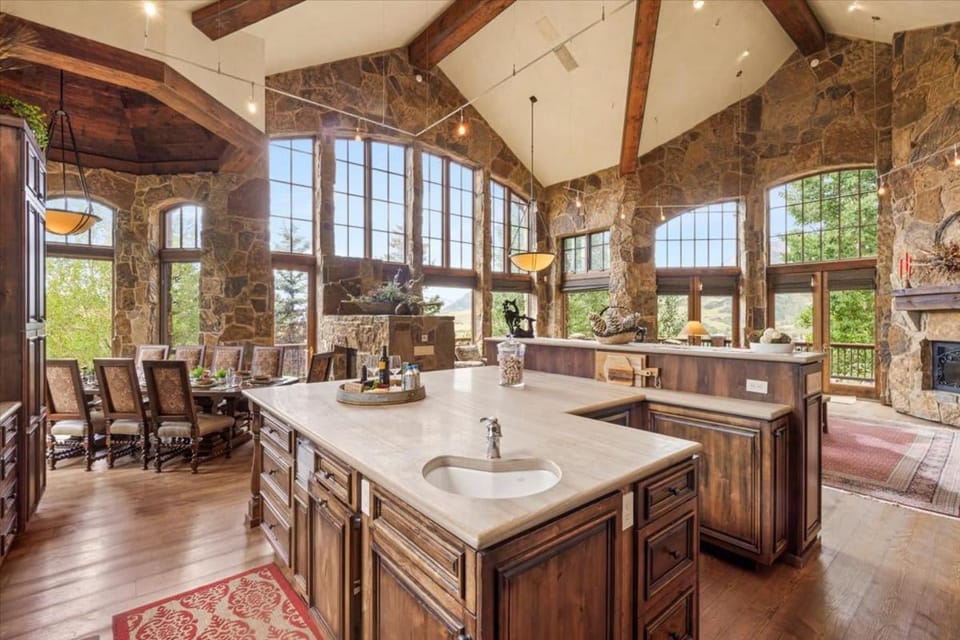 Luxe Mountain Village Retreat Hot Tub with Views House in Telluride