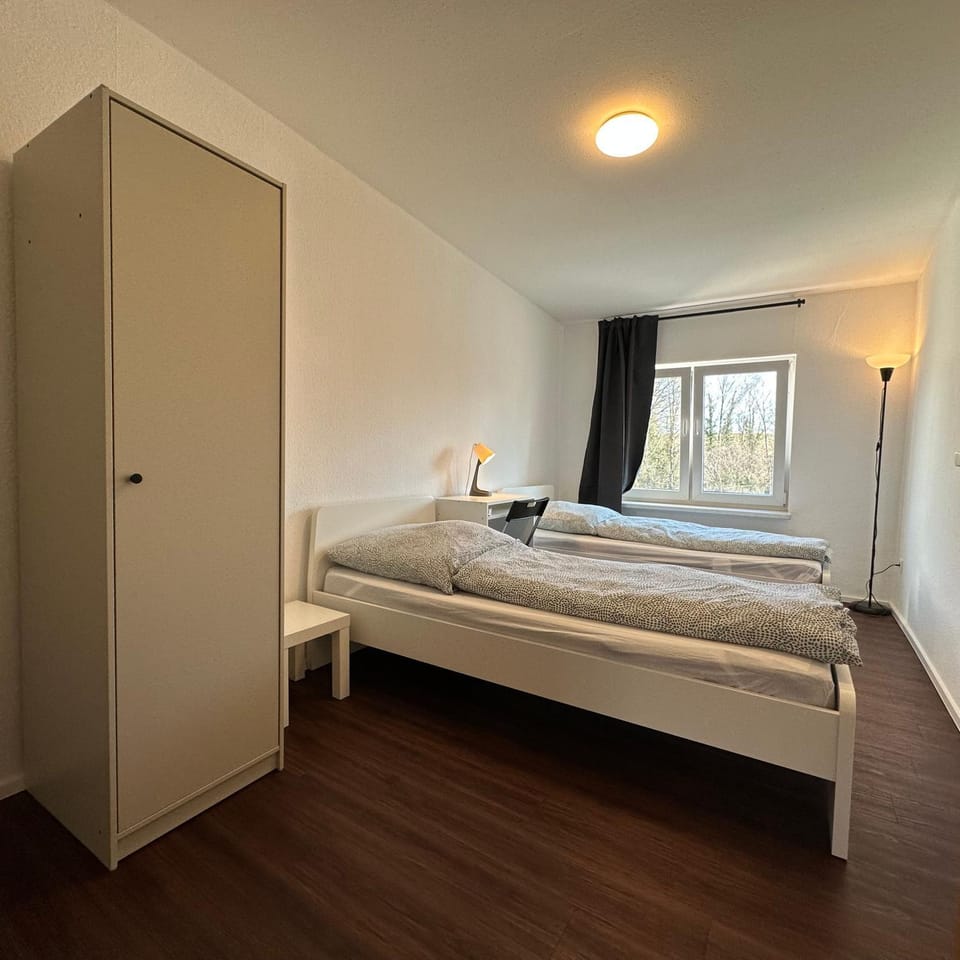 Bed, Photo of the whole room, Bedroom, wardrobe