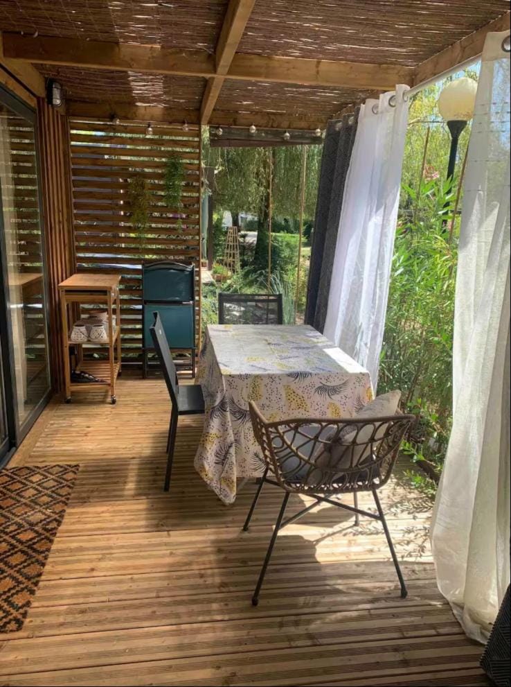 Patio, Balcony/Terrace, Garden view