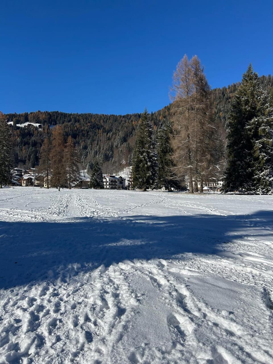 Day, Natural landscape, Winter, Mountain view