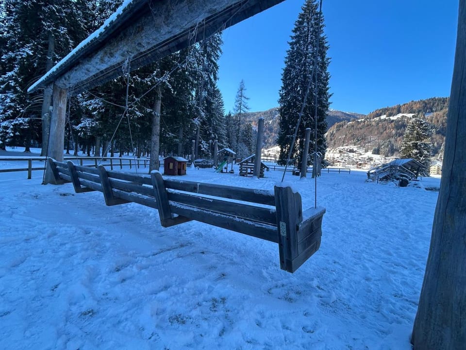 Day, Natural landscape, Winter, Mountain view