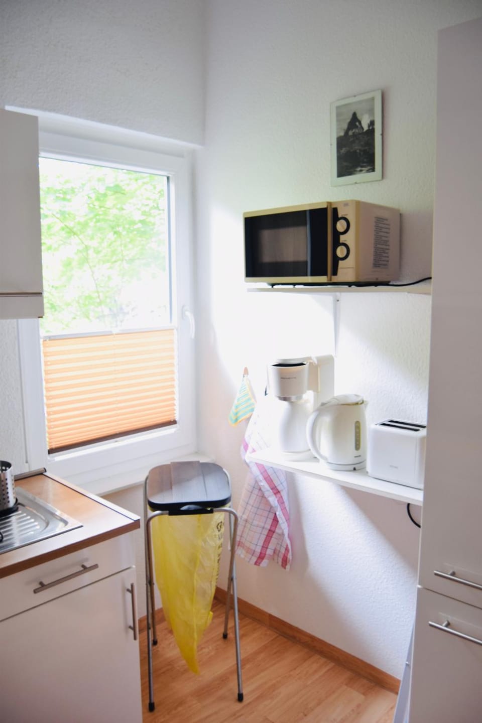 Coffee/tea facilities, Kitchen or kitchenette, microwave, toaster, kitchen