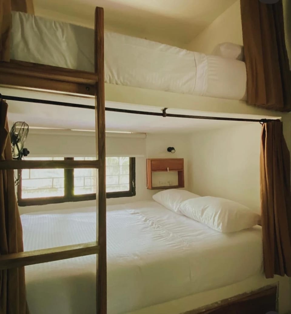Bed, bunk bed