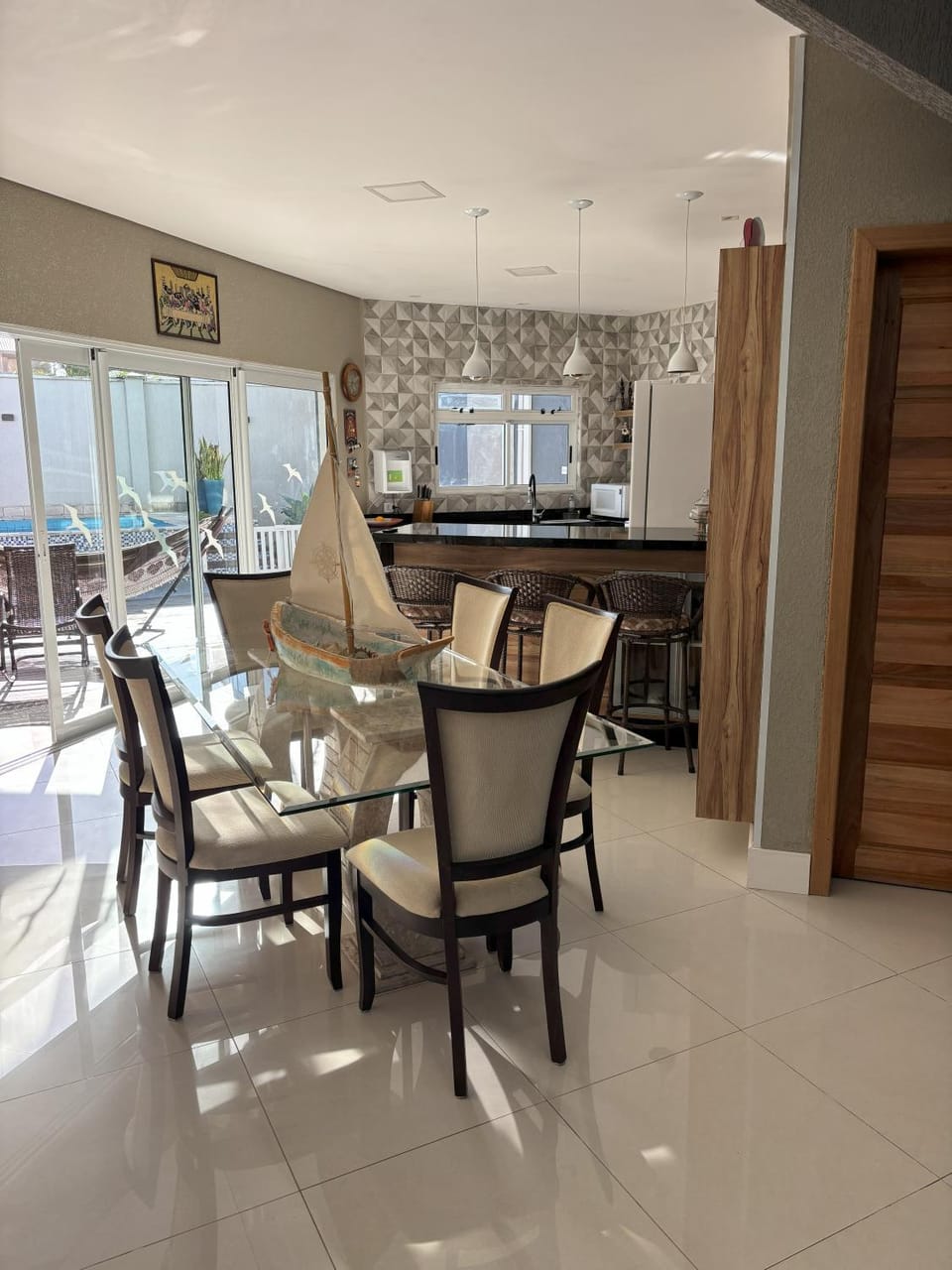Dining area, Communal kitchen
