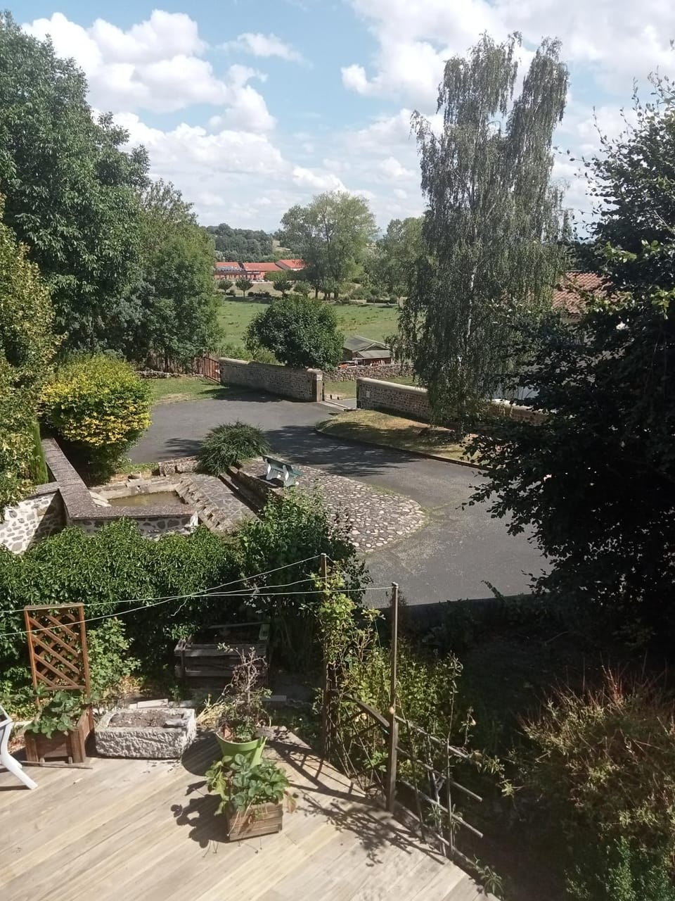 Neighbourhood, Natural landscape, Garden, Garden view, Quiet street view