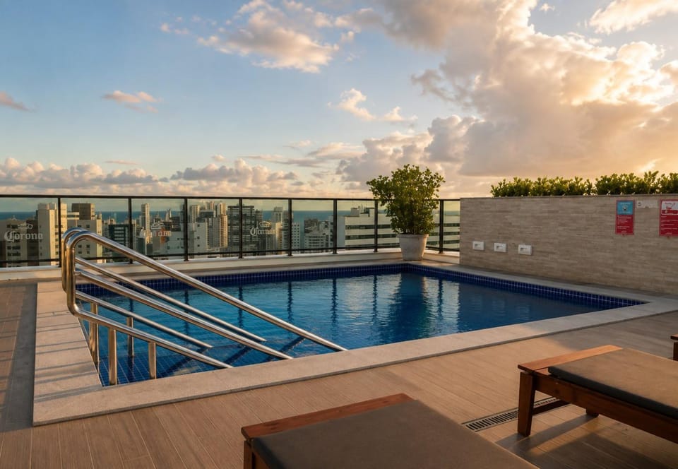 Ramada by Wyndham | Piscina Rooftop e Vista Mar Apartment in Recife