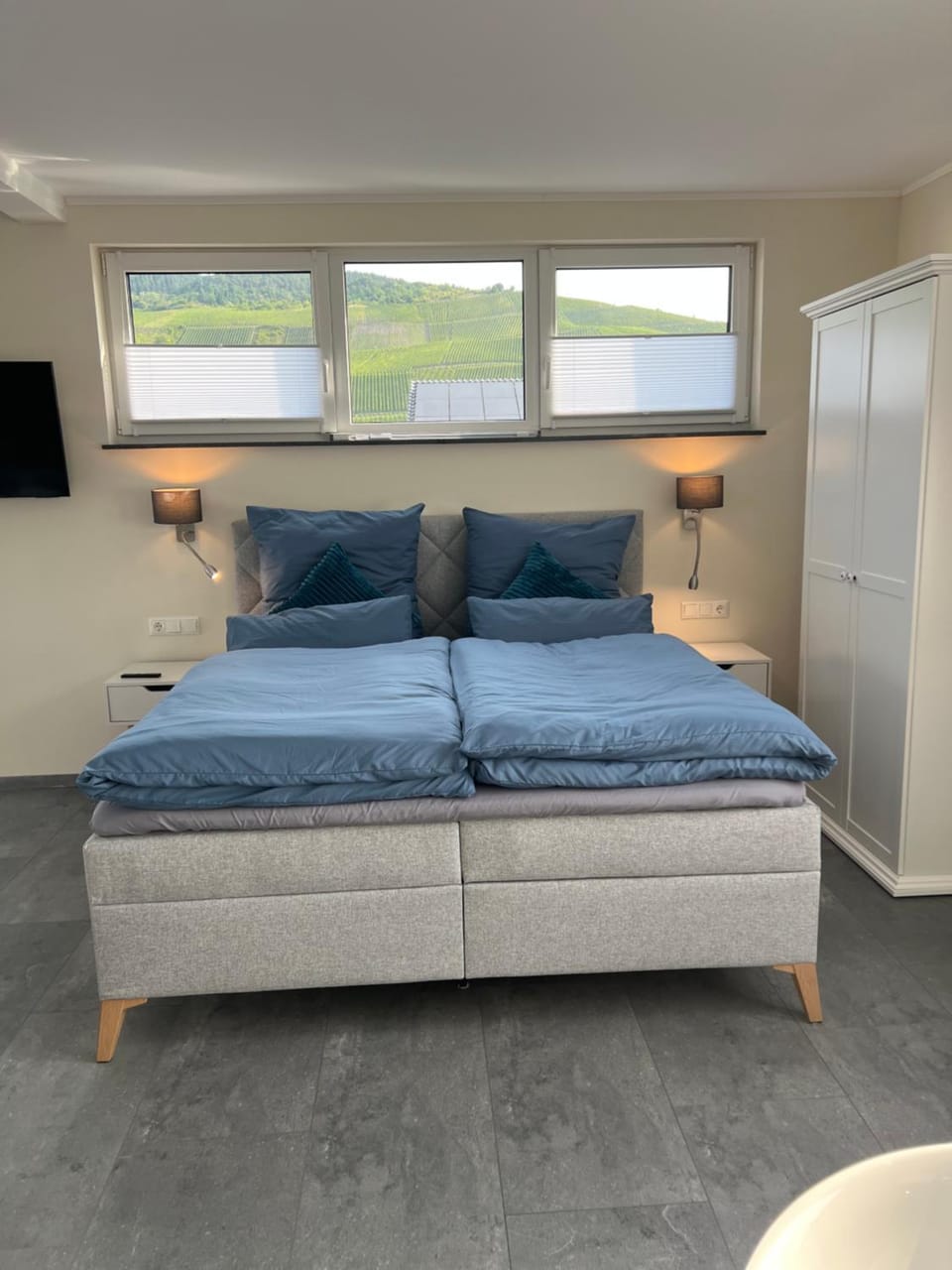 Bed, TV and multimedia, Photo of the whole room