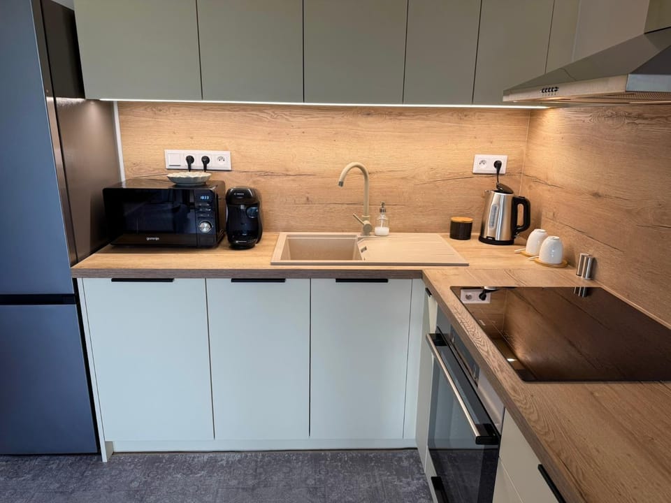 Kitchen or kitchenette, kitchen