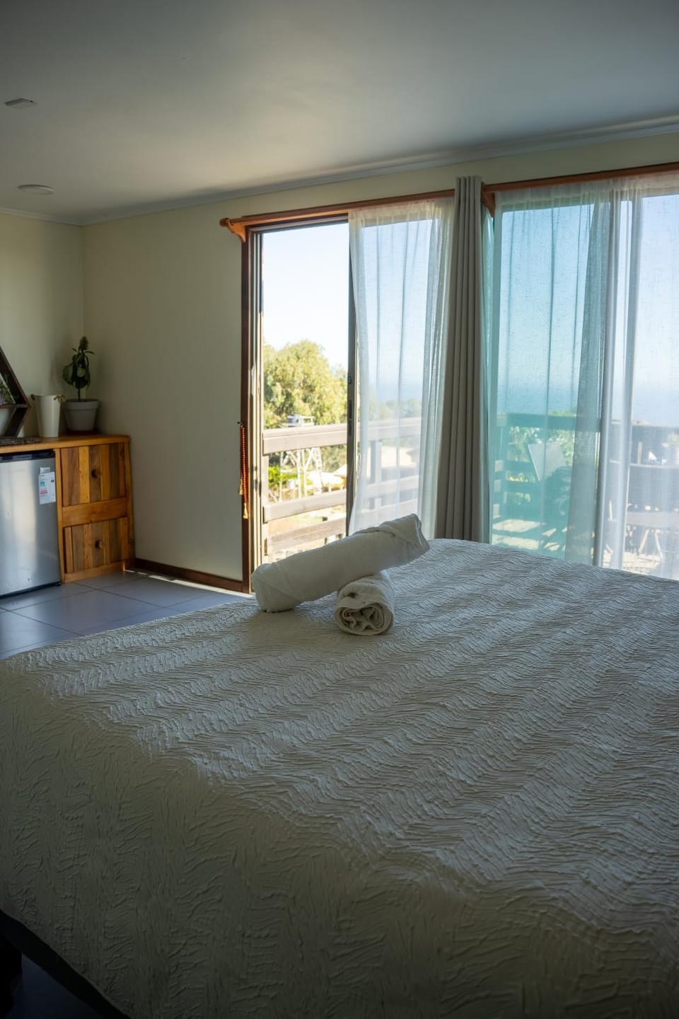 Bed, View (from property/room), Bedroom, minibar