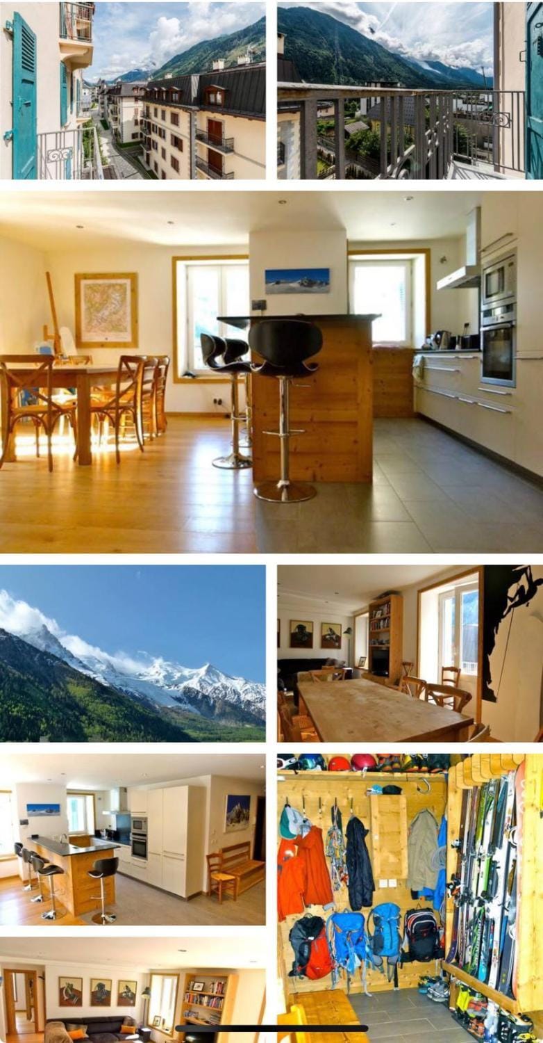 Beautiful 2BR in Chamonix Centre Apartment in Chamonix