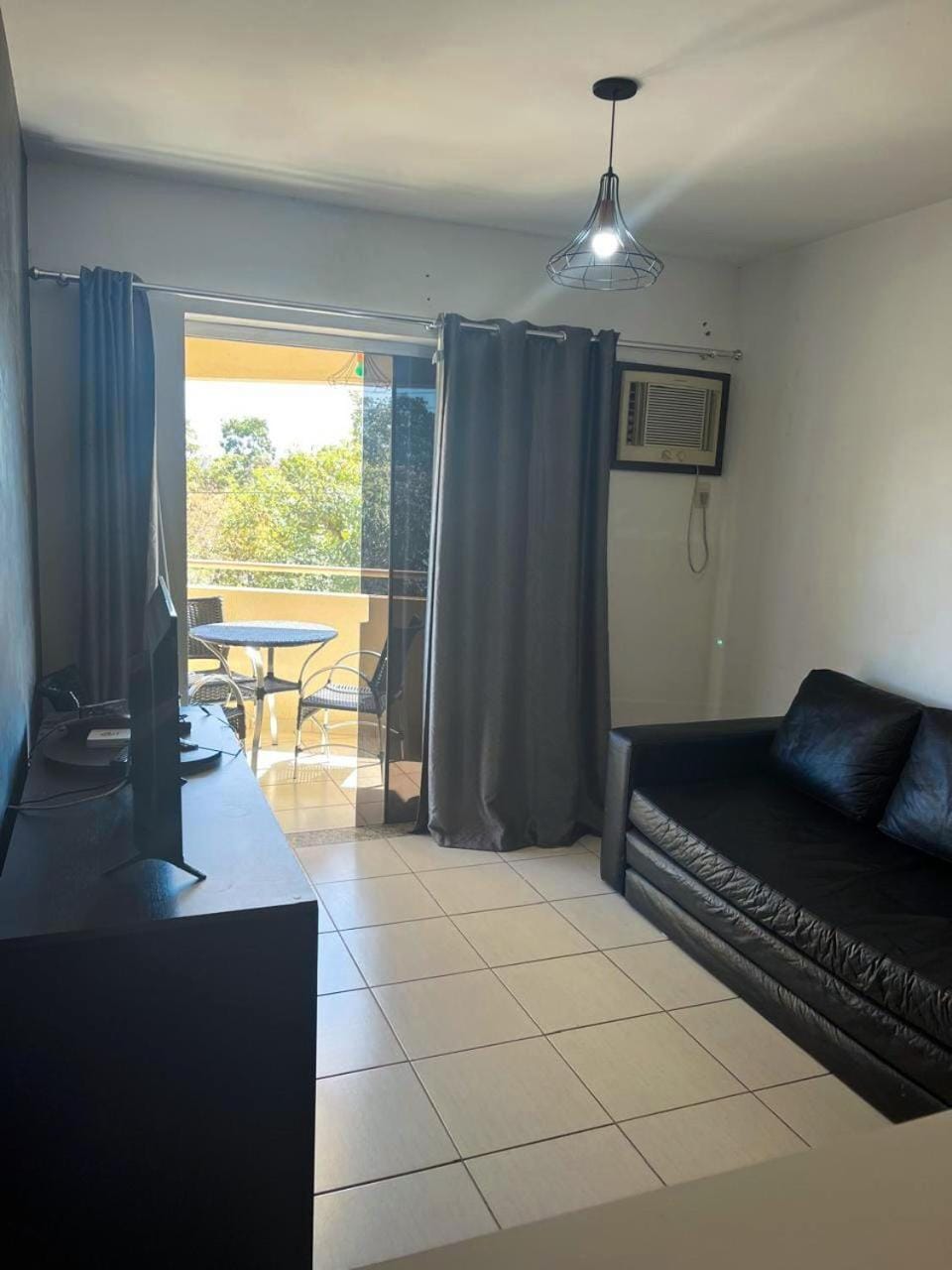 Living room, air conditioner