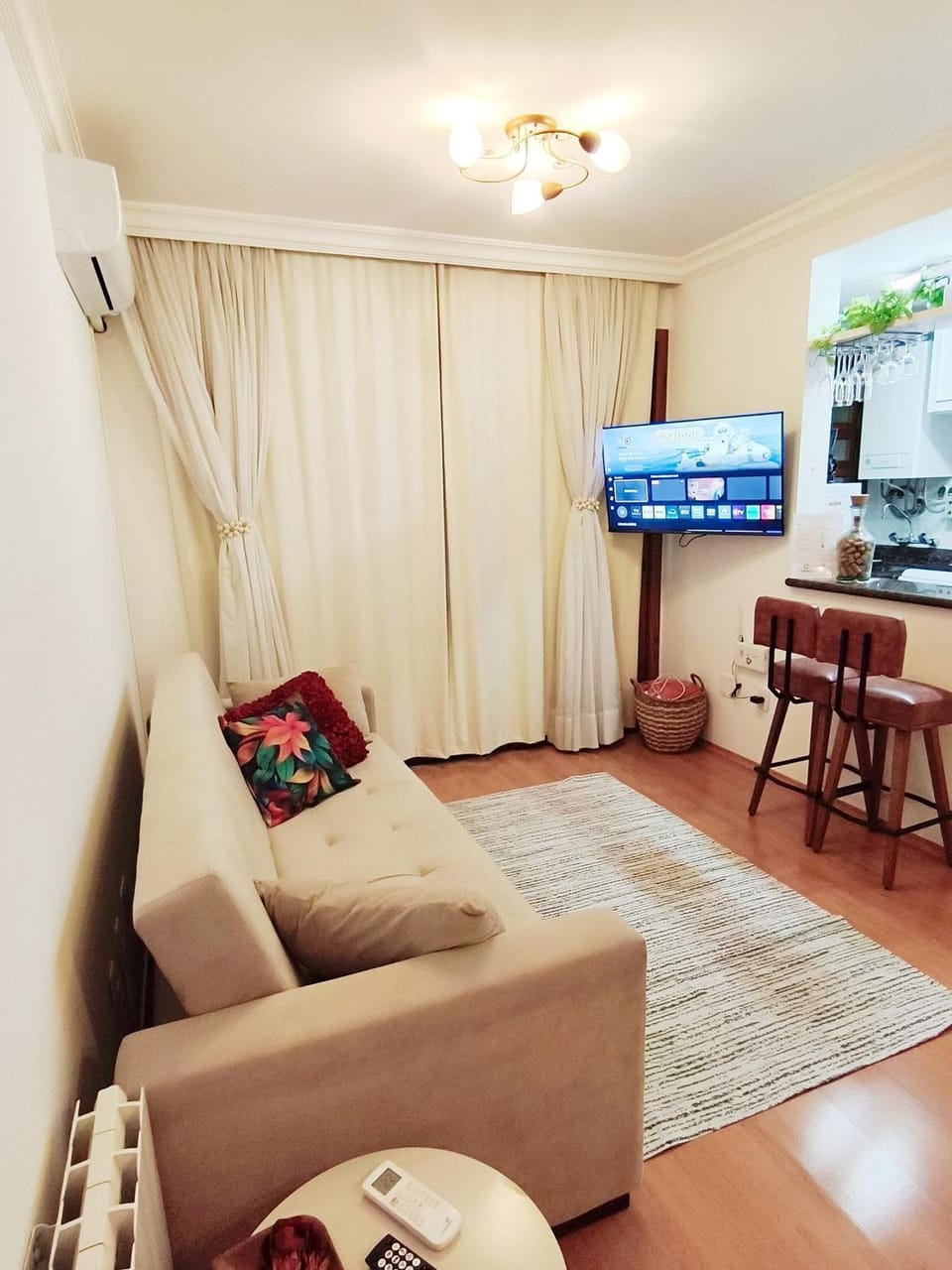 No Centro de Gramado, 5 min a pé da Rua Coberta! Apartment in Gramado