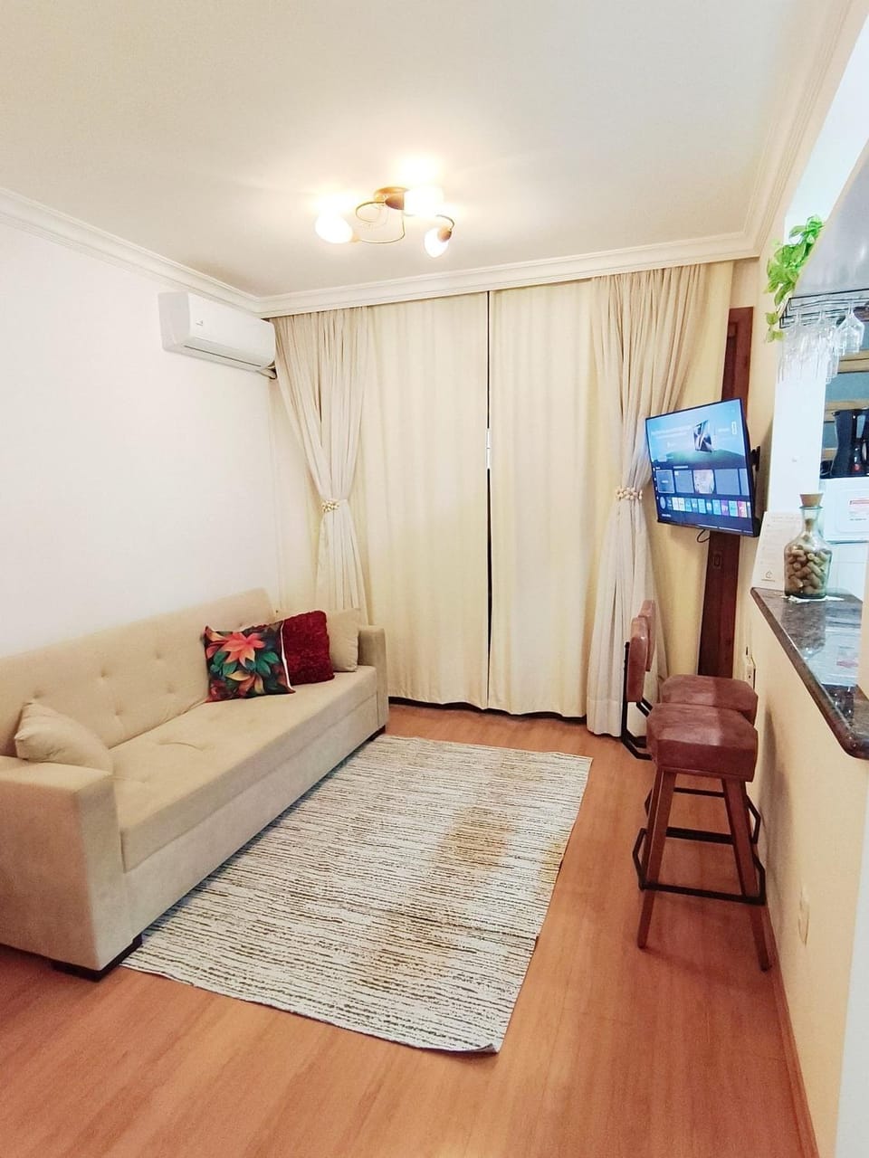 No Centro de Gramado, 5 min a pé da Rua Coberta! Apartment in Gramado