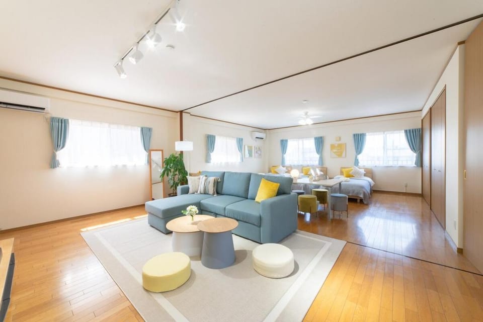 Living room, Bedroom