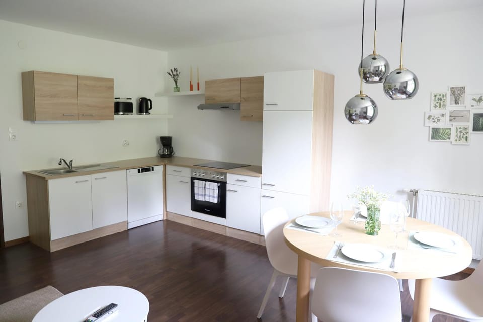 Kitchen or kitchenette, Dining area