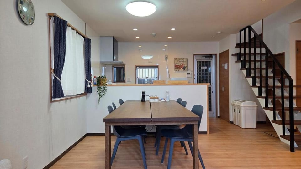 Blue House Apartment in Japan