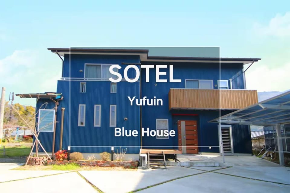 Blue House Apartment in Japan