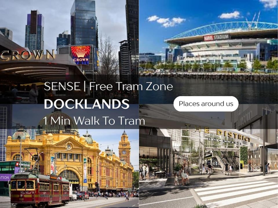 Free Tram Zone Skyline 2BR With Parking Near MCEC Apartment in Southbank