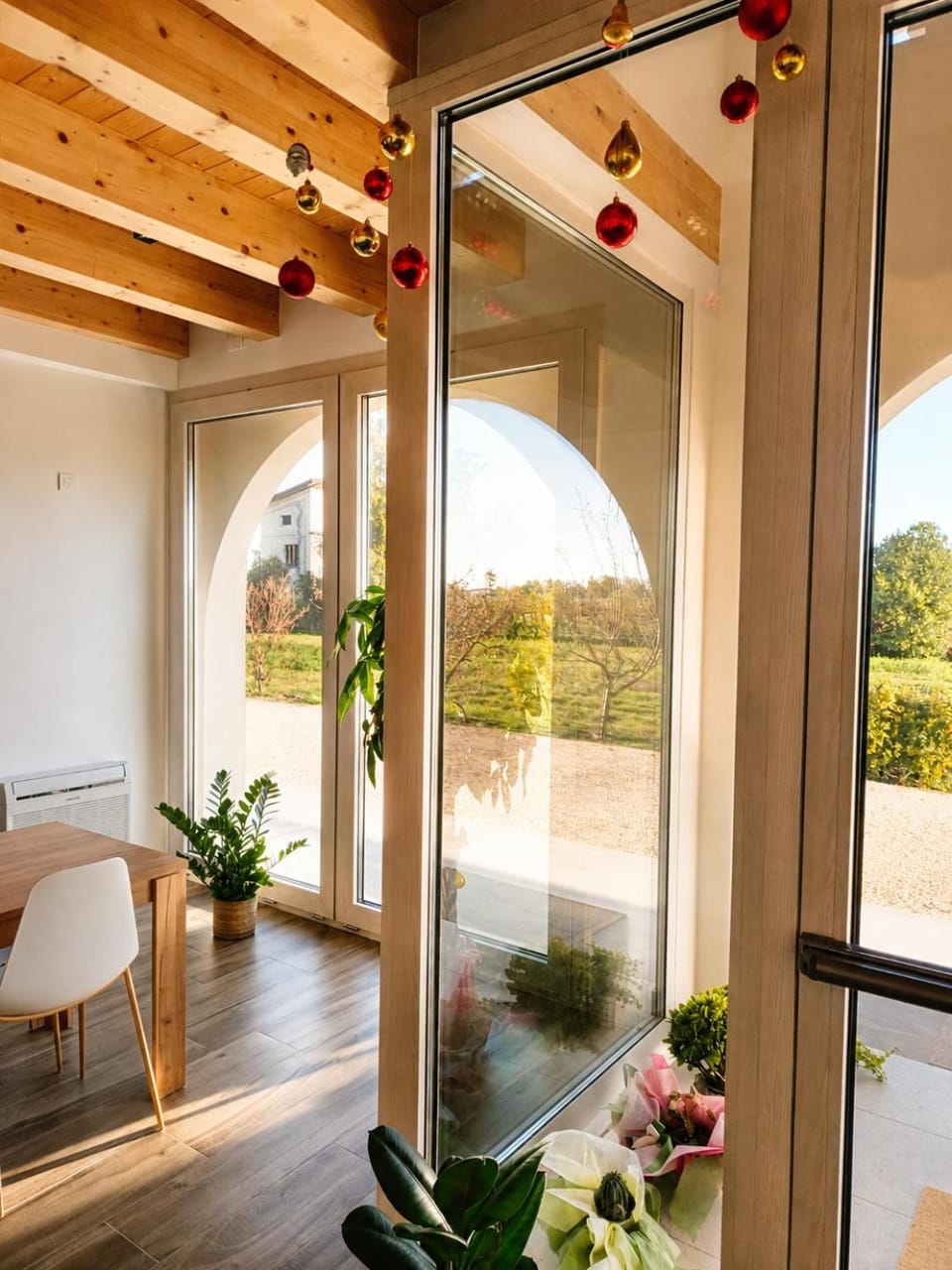 Patio, Day, Natural landscape, Garden view