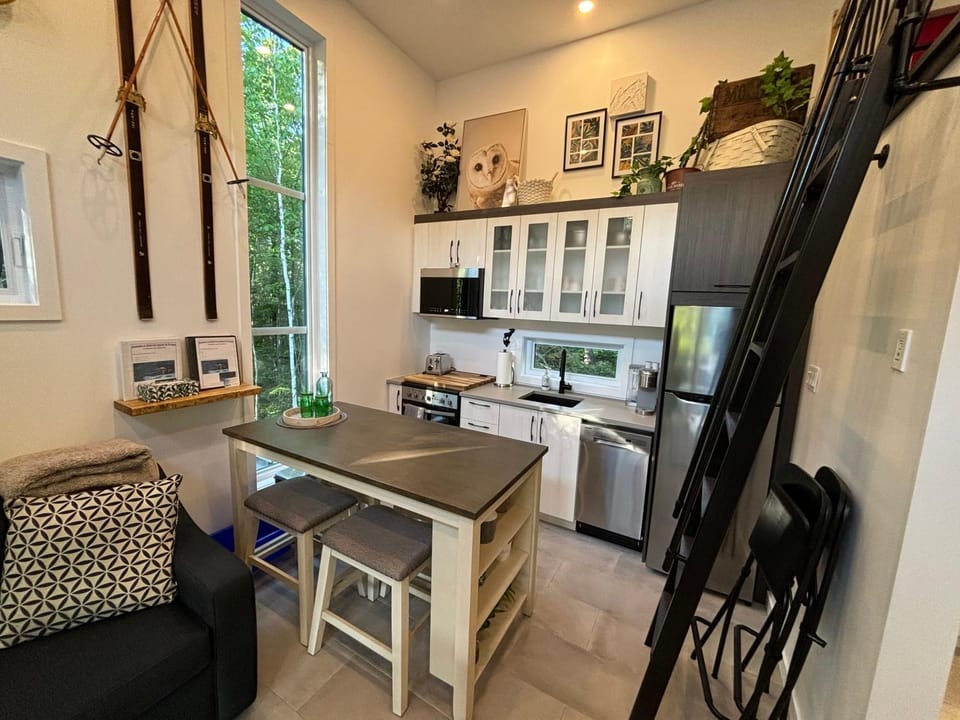 Spa - Chalet Sur Les Sentiers du Pic-Bois House in Quebec