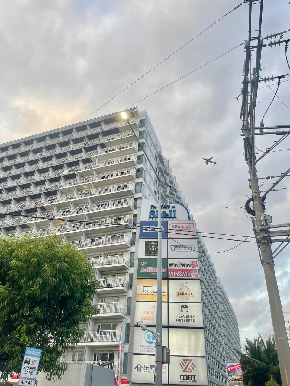 Property building, City view, Location