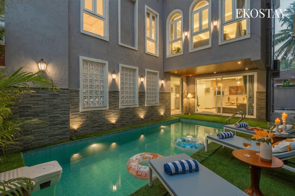 EKOSTAY - Ivory Goose Villa Villa in Calangute