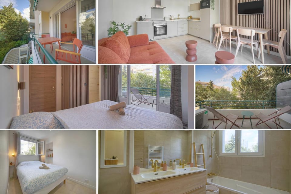 Bed, TV and multimedia, Kitchen or kitchenette, Living room, Seating area, Bedroom