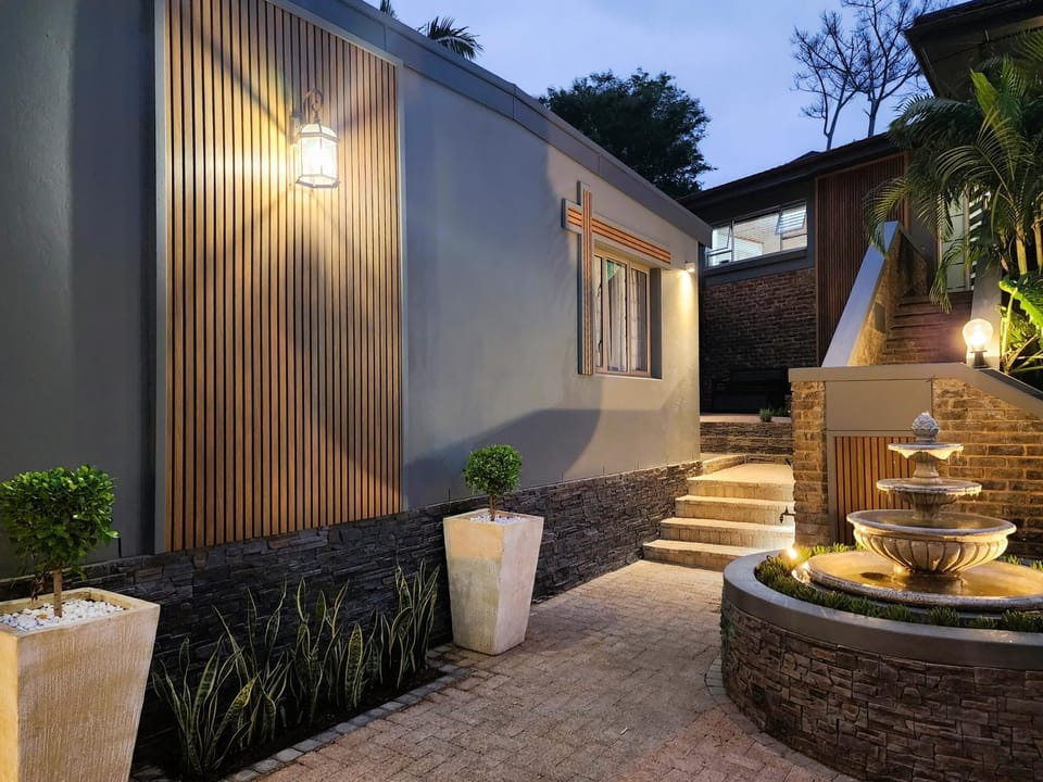 Night, Garden, Garden view