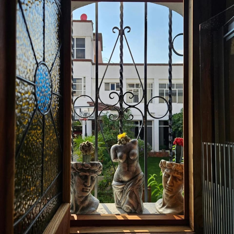 Patio, Garden, Decorative detail, Garden view