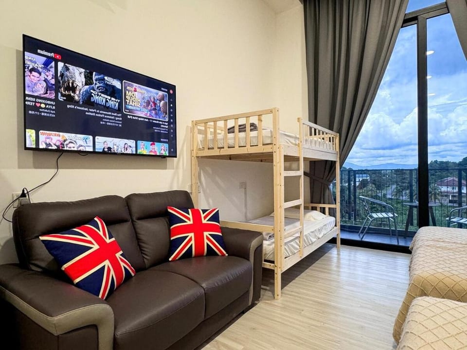 The Podium-Studio-Free 1 Parking-6 Pax-D335B Apartment in Kuching