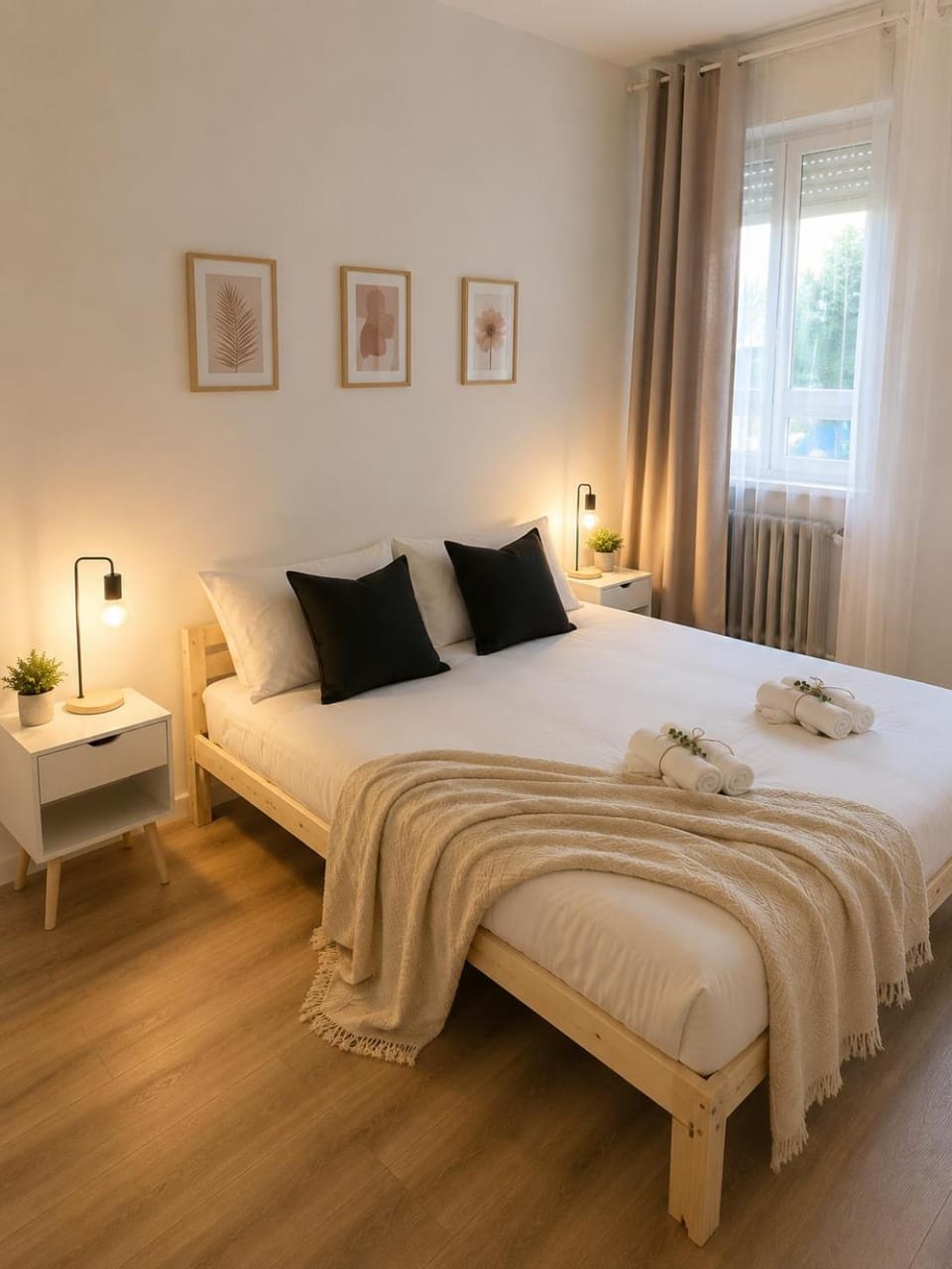 Bed, Bedroom