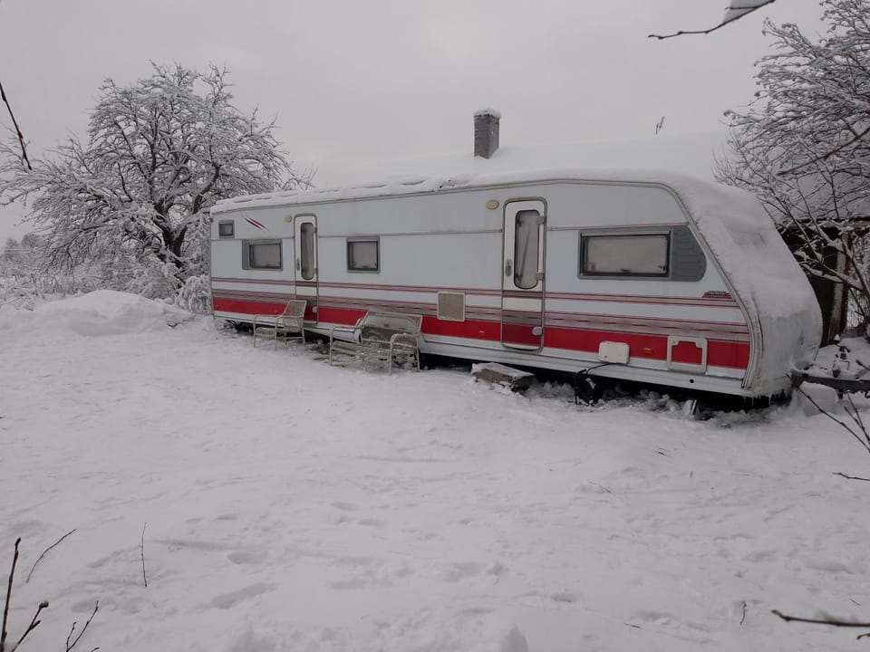 Tornio caravan Chalet in Norrbotten County, Sweden