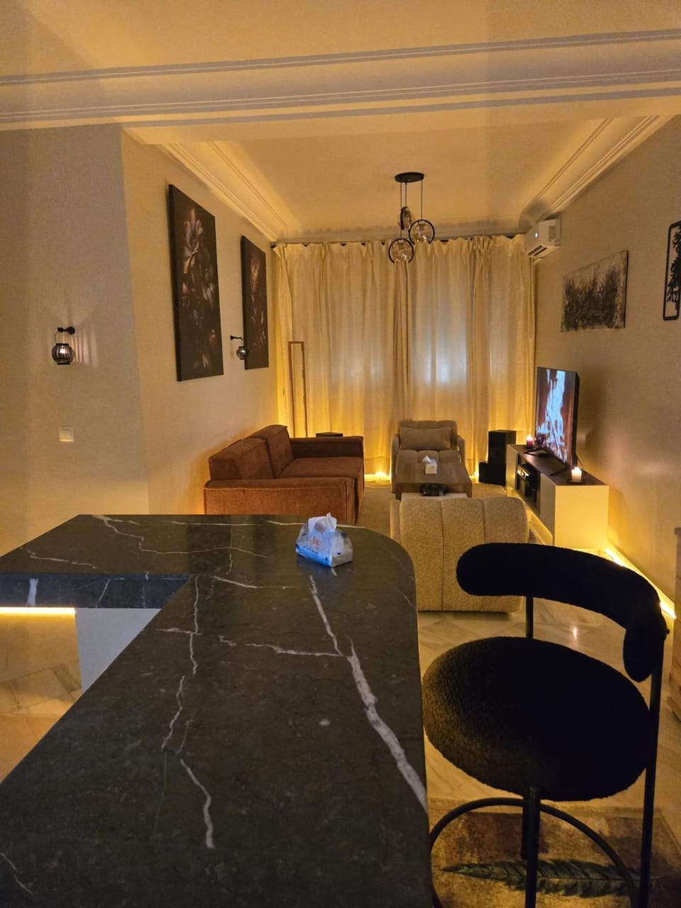 Chic Calm et Cozy Apart Free Parking available 5min airport Apartment in Tangier