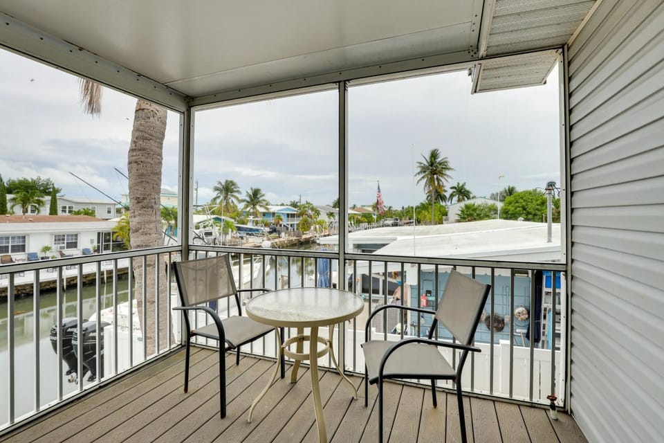 Canal-Front Florida Keys Home w/ Private Dock House in Marathon