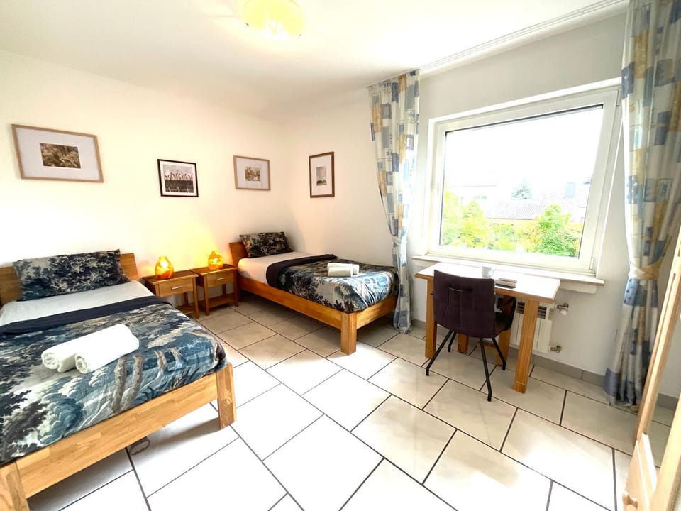 Bed, Seating area, Bedroom