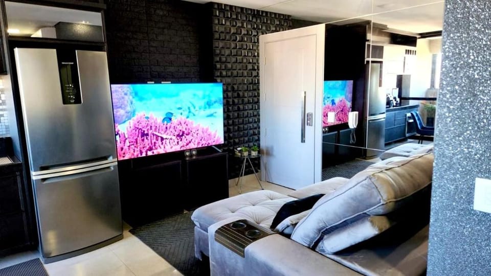 Flat Blue Style Apartment in Campo Grande