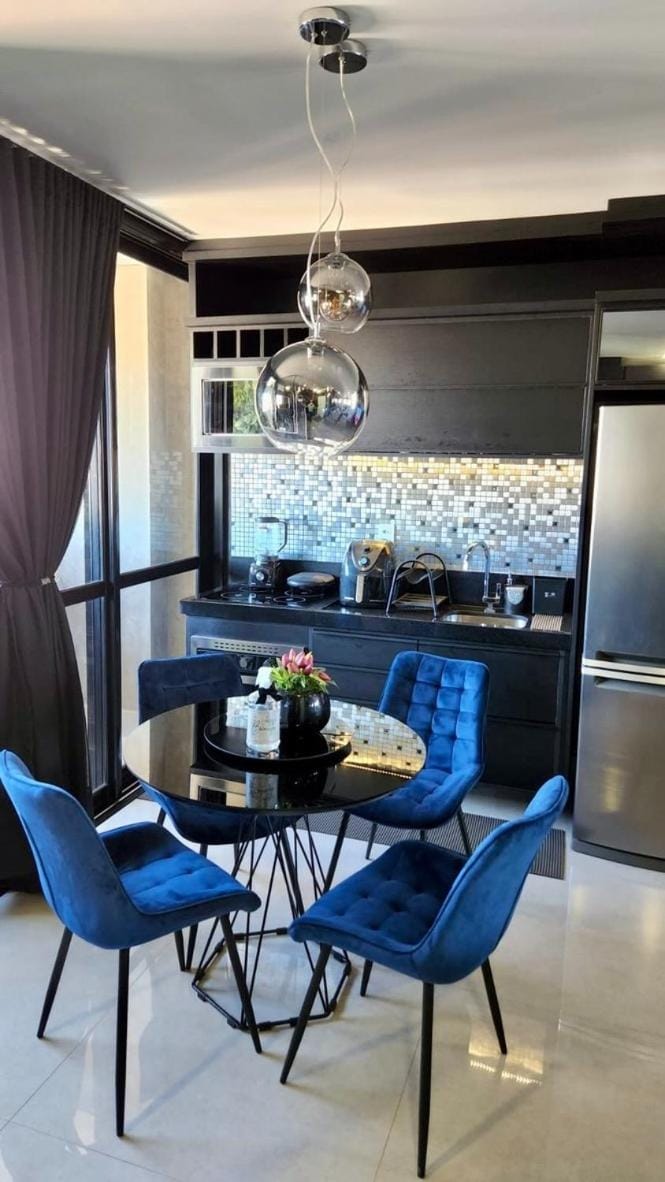 Flat Blue Style Apartment in Campo Grande