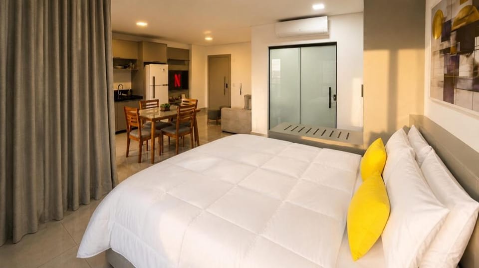 Flat Planejado com Vista para Avenida Afonso Pena Apartment in Campo Grande