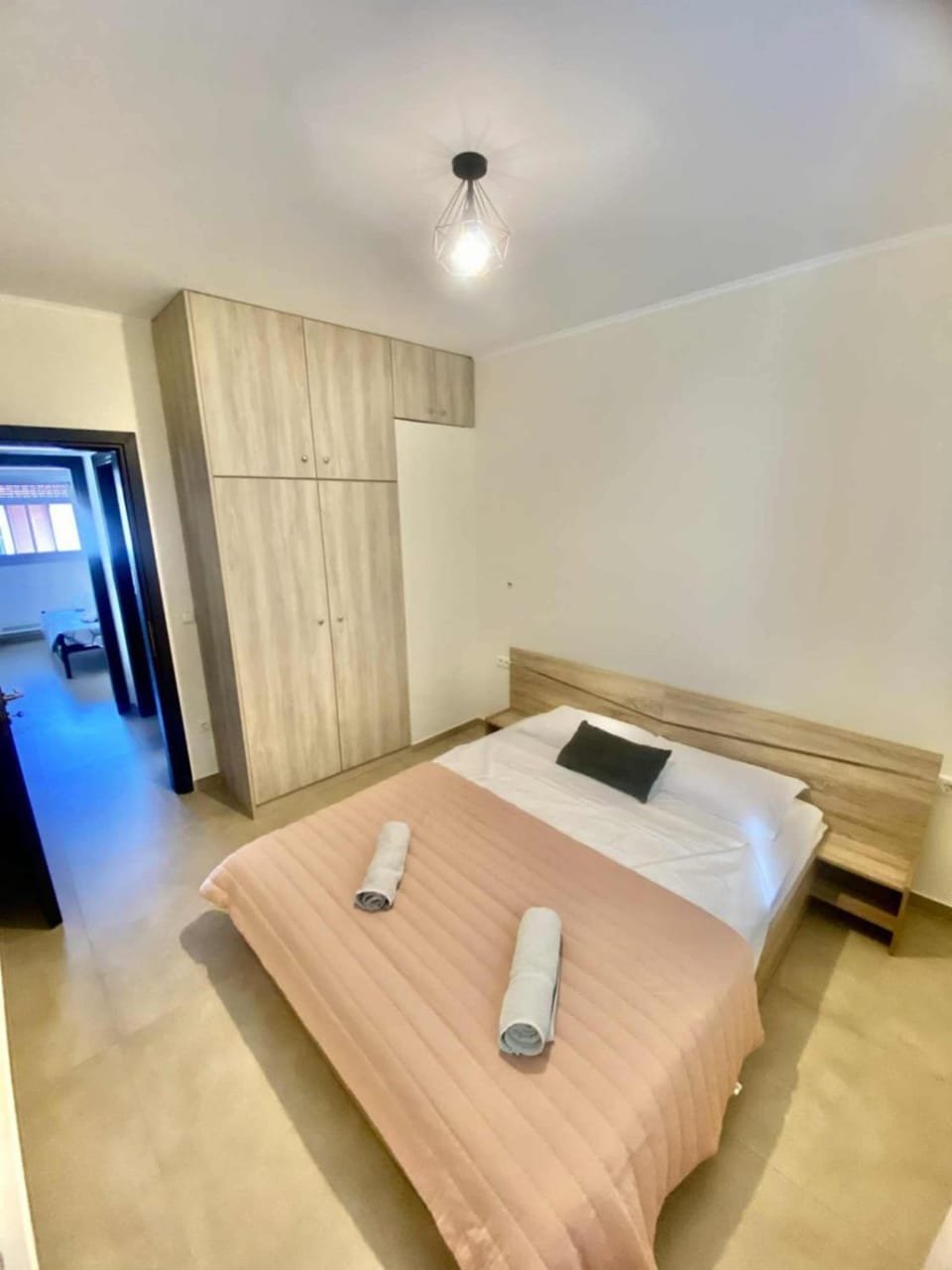 Bed, Photo of the whole room, Bedroom, wardrobe