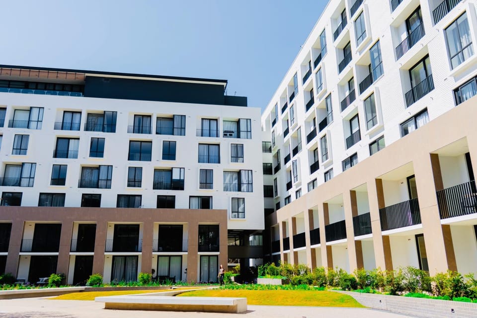 Property building, Garden
