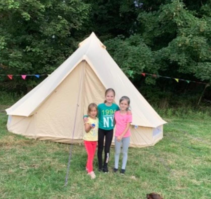 Farm stay belltent activities Campground/ 
RV Resort in Hertford