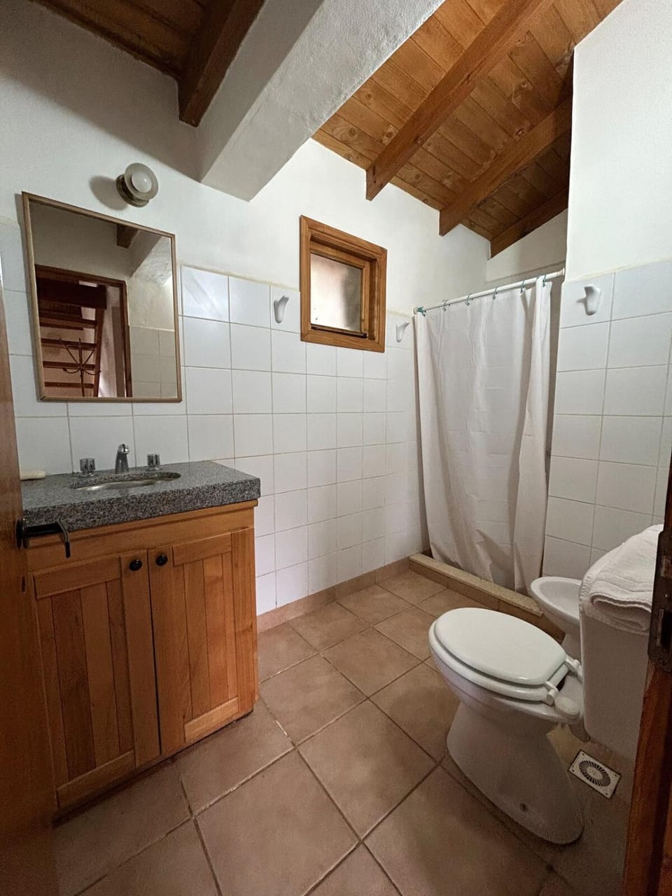Shower, Toilet, Bathroom, bidet, towels