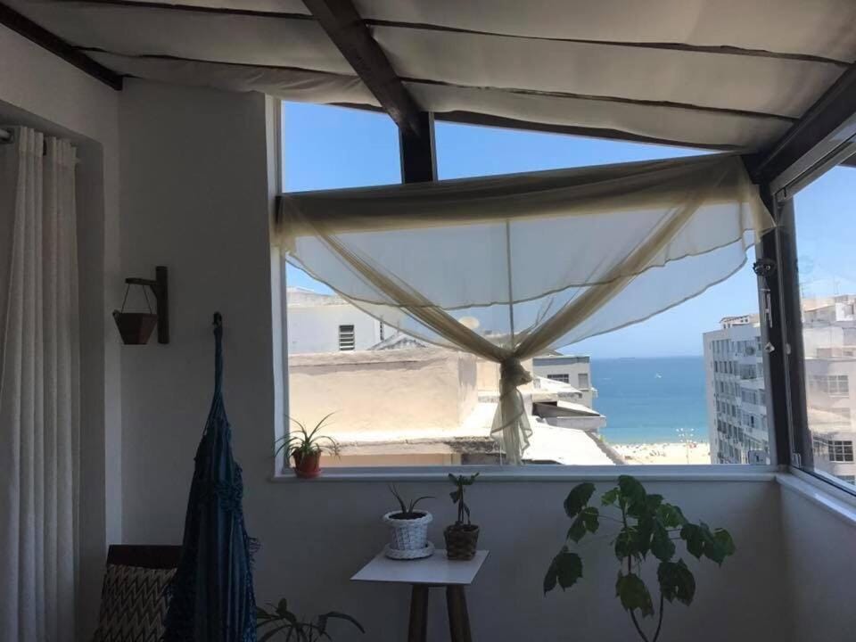 Penthouse 1 bedroom, modern Sea n Corcovado view Apartment in Rio de Janeiro