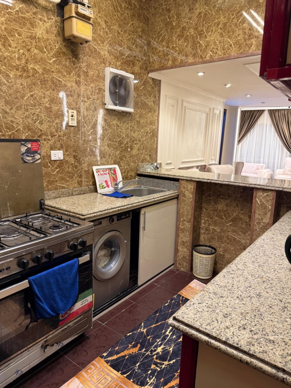 شقة السرايا للايجار الفندقي علي النيل في الزمالك Apartment in Cairo