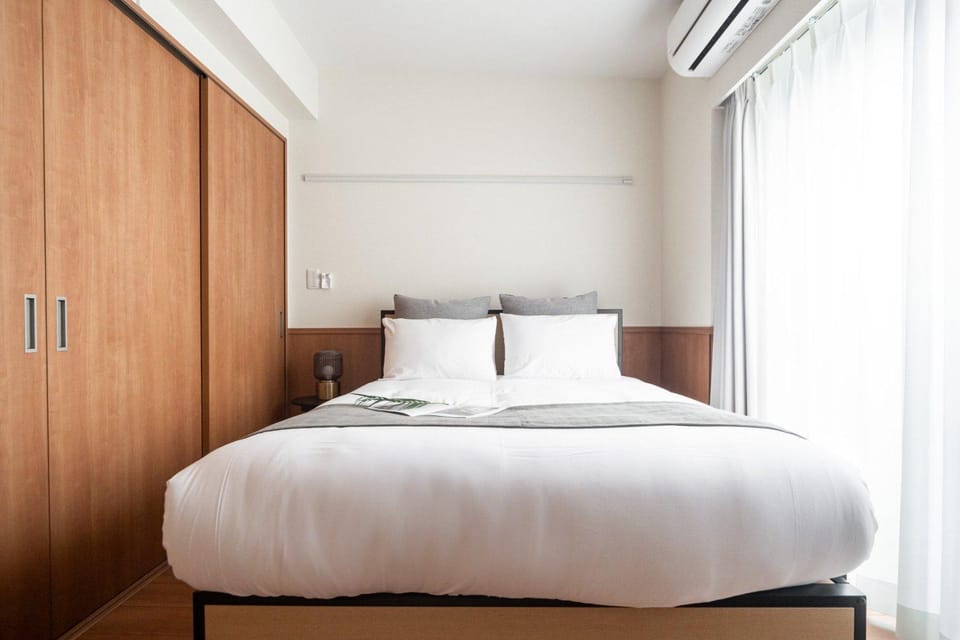 Bed, Bedroom, wardrobe