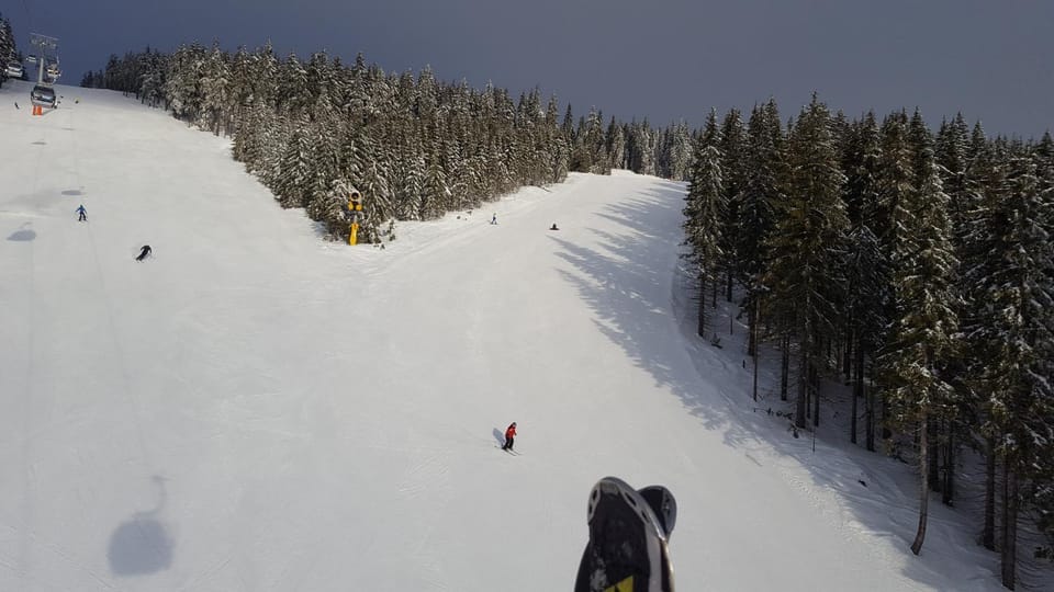Skiing