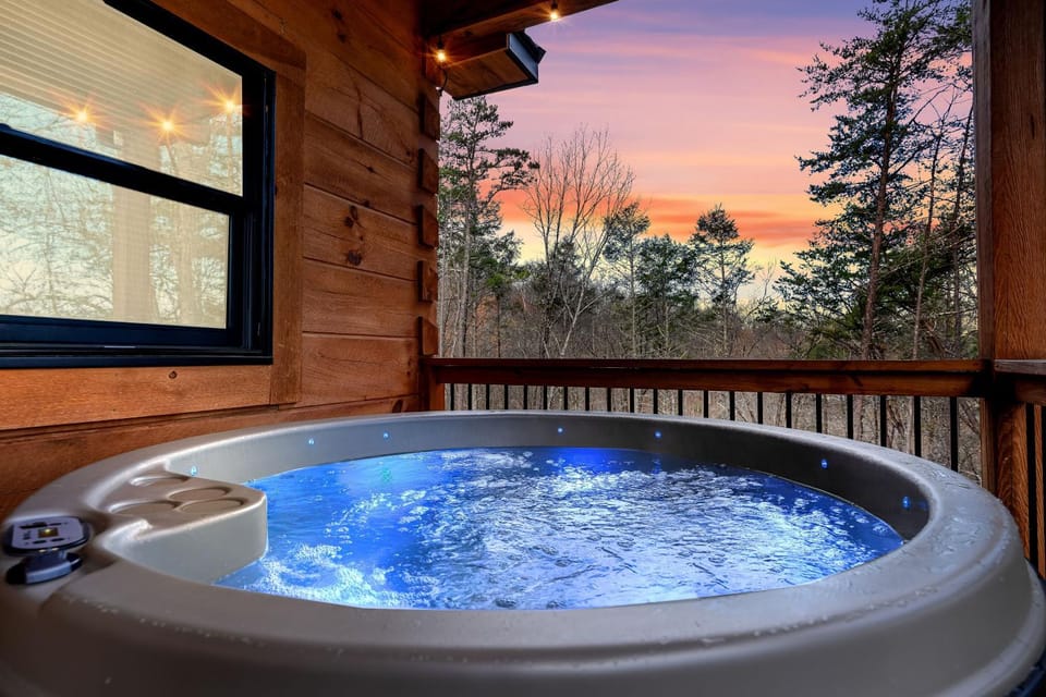 Natural landscape, View (from property/room), Balcony/Terrace, Sunset