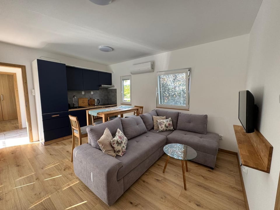 TV and multimedia, Kitchen or kitchenette, Living room, Seating area, Dining area