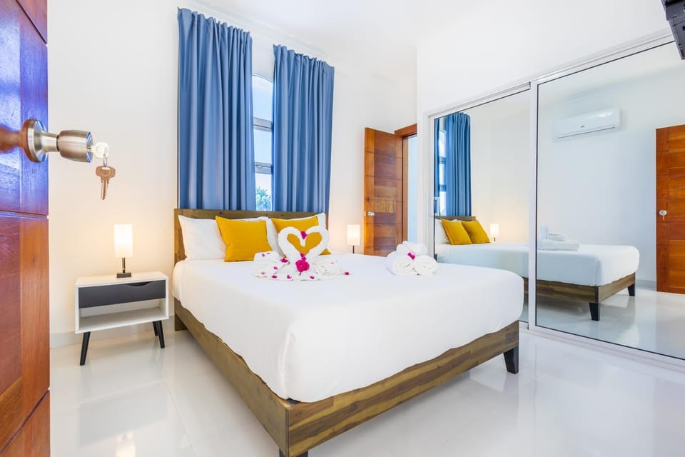 Bed, Bedroom, wardrobe