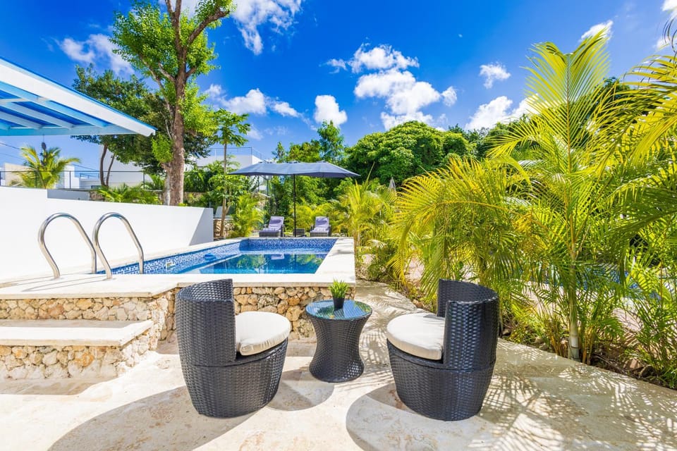 Patio, Garden, Garden view, Pool view, sunbed